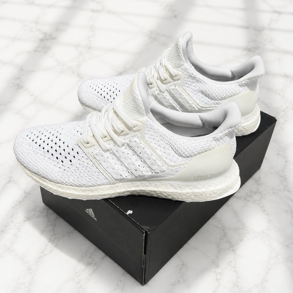 Adidas UltraBoost Clima Triple White Men's Size 11 Rare Original Insoles & Laces